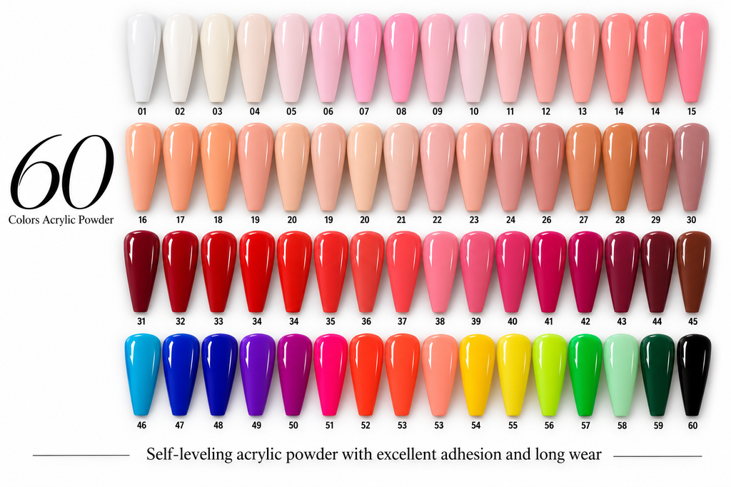 BG New Acrylic Powder 30g*12 Piece - Get 12 Free