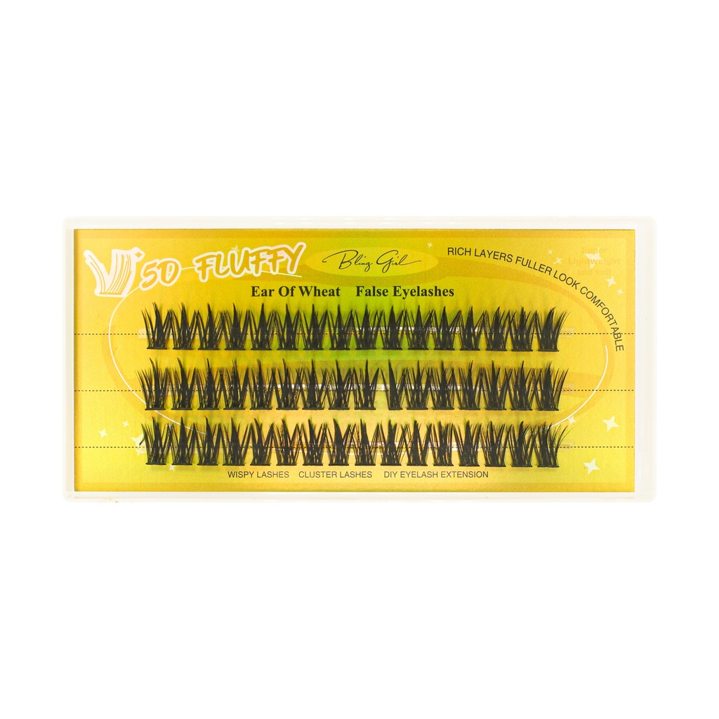 5D Fluffy Cluster Lashes - 12mm [S2511P09]