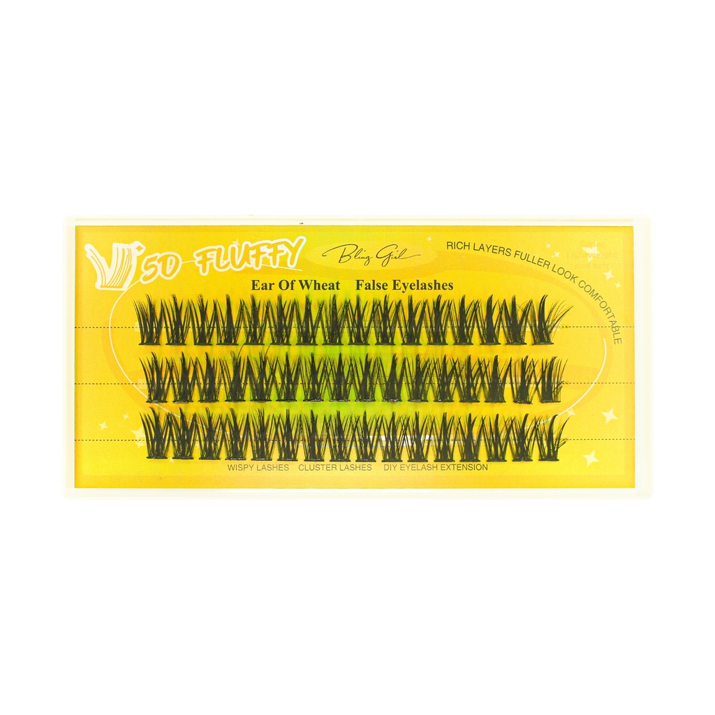 5D Fluffy Cluster Lashes - 13mm [S2511P09]
