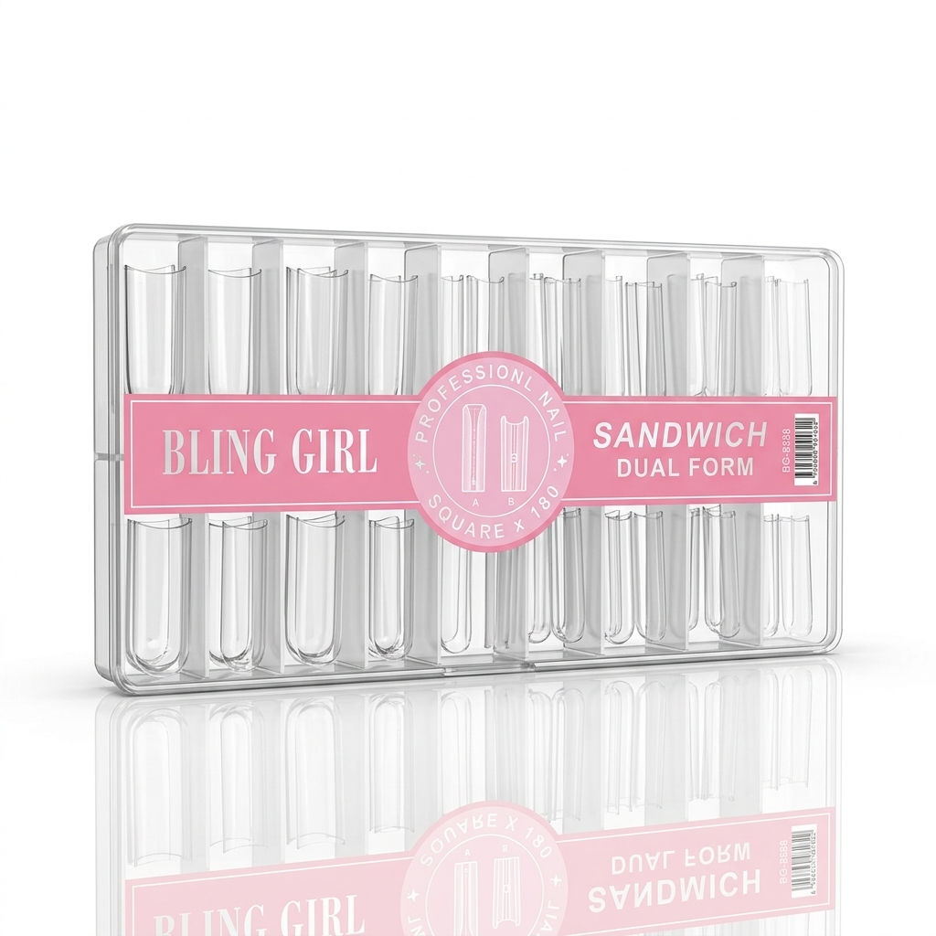 Poly Gel Sandwich Dual Forms Square BG-8586