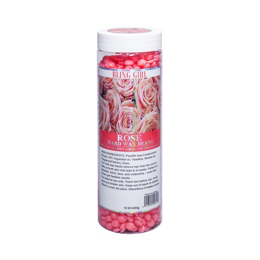 [6412505206513] Rose Hard Wax Beans 400g [S2507P14]