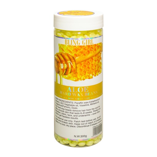 [6412505204519] Honey Hard Wax Beans 300g [S2507P15]