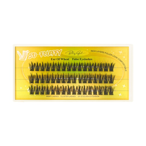 [6612509171224] 5D Fluffy Cluster Lashes - 12mm [S2511P09]