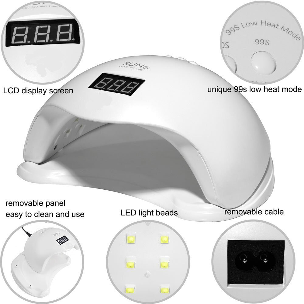 Sun 5 UV LED Nail Lamp [2888]
