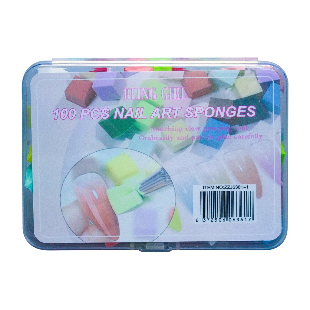 Nail Art Sponges 100PCS [S2507P13]