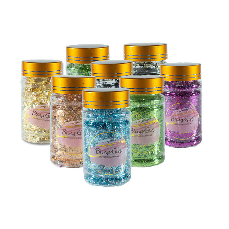 Bling Girl Professional Make Up Gold foil shreds[ R2310P98 ]