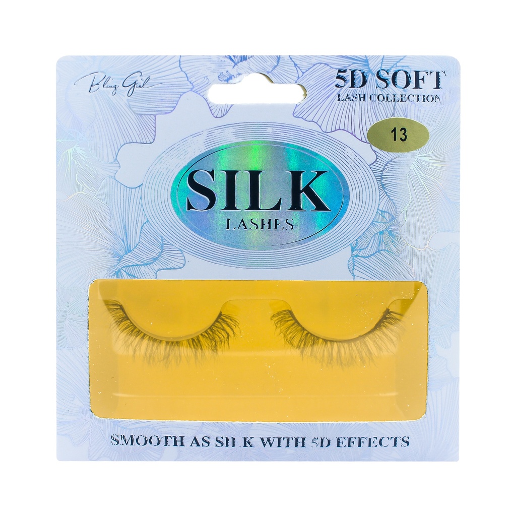 5D Silk Strip Lashes - 13 [S2508P07]