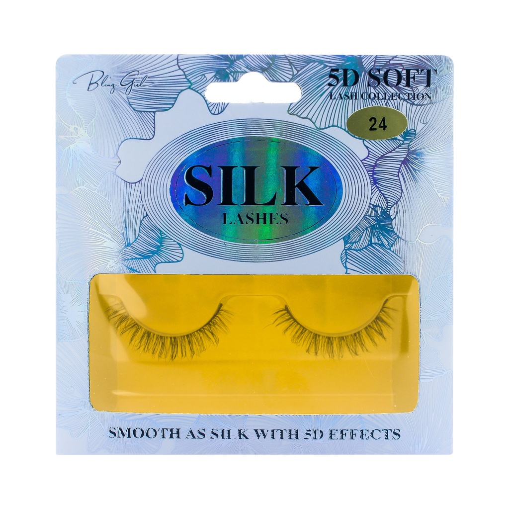 5D Silk Strip Lashes - 24 [S2508P07]