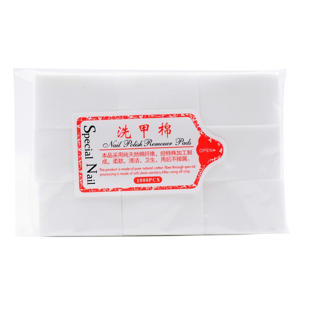 Nail Polish Remover Pads 1000 Pieces [1803]