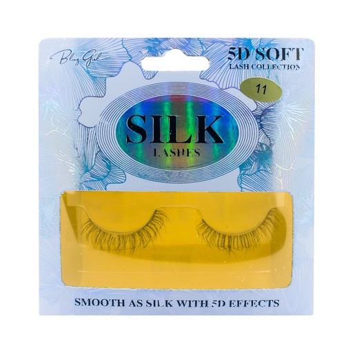 [6612505881455] 5D Silk Strip Lashes - 11 [S2508P07]