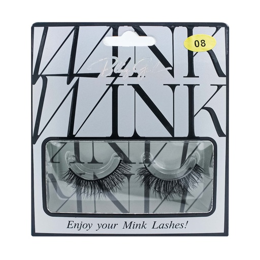[6612407781211] Mink Lashes #08 [S2509P08]