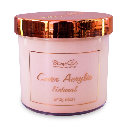 [6312203661976] Bling Girl Acrylic Powder - Cover Natural 240G [S09P10]