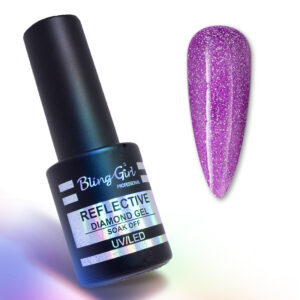 Bling Girl Reflective Diamond Gel Soak Off UV/LED 10ml #017 [8278]