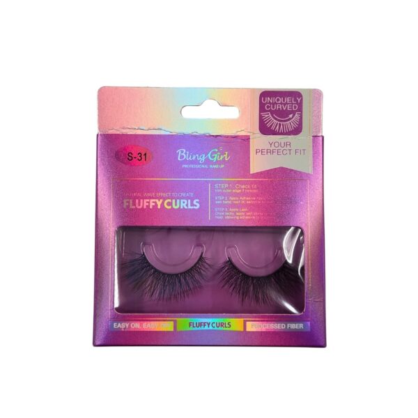 Bling Girl Fluffy Curl Lashes [ S23MP81 ]