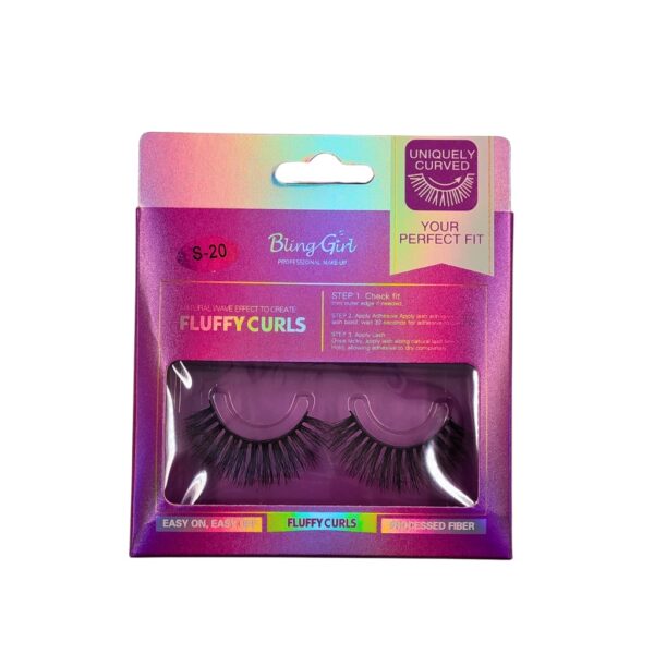 Bling Girl Fluffy Curl Lashes [ S23MP81 ]