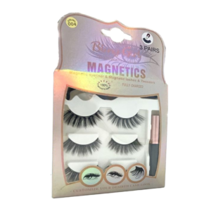 Bling Girl Magnets eyeliner&Magnetics lashes&Tweezers 3Pairs[ S2310P75 ] (2)