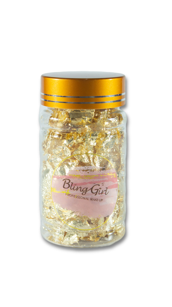 Bling Girl Professional Make Up Gold foil shreds[ R2310P98 ]