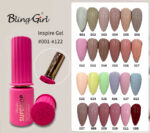 Bling Girl Superior Salon-Quality Nail Gel 18ml*12pieces [ R23SET03 ]