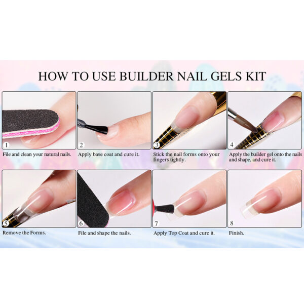 Bling Girl Nail Builder Gel Beginner Set [1132]