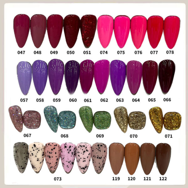 Bling Girl Superior Salon-Quality Nail Gel 18ml*24pieces [ R23SET04 ]